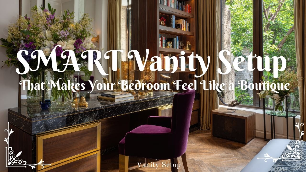 SMART Vanity Setup That Makes Your Bedroom Feel Like a Boutique