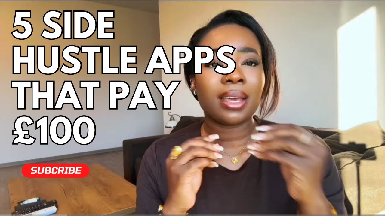 5 UK Side hustle apps that pay you &pound;100 in 2025