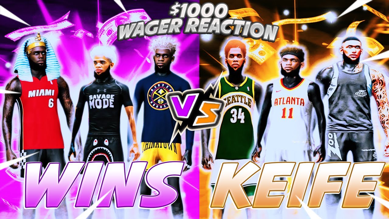 Keife YoBoss & Konvy Wagered WinsBeKillin For $1000 In One Of THE BEST NBA2K21 Wagers! | Reaction