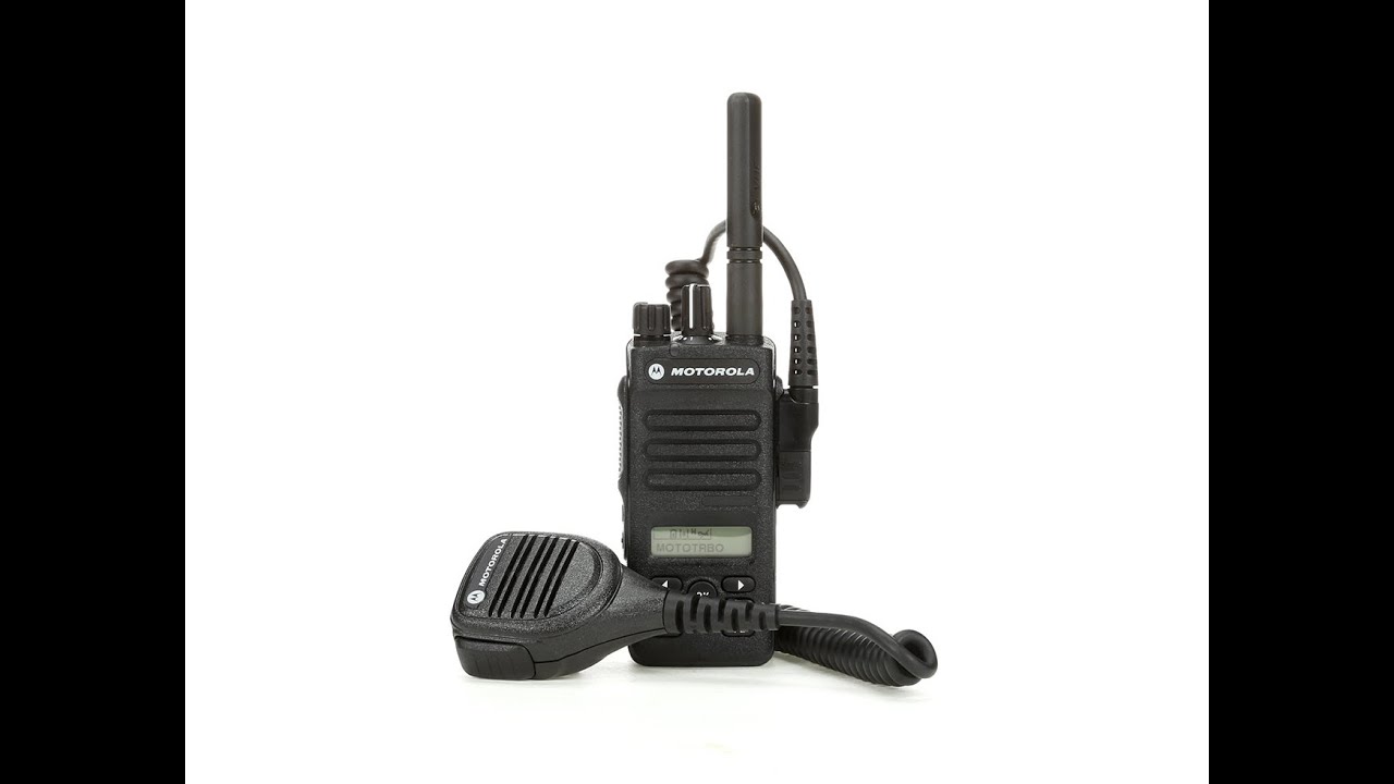 Motorola DP2600E Mototrbo Hand Portable Unboxing