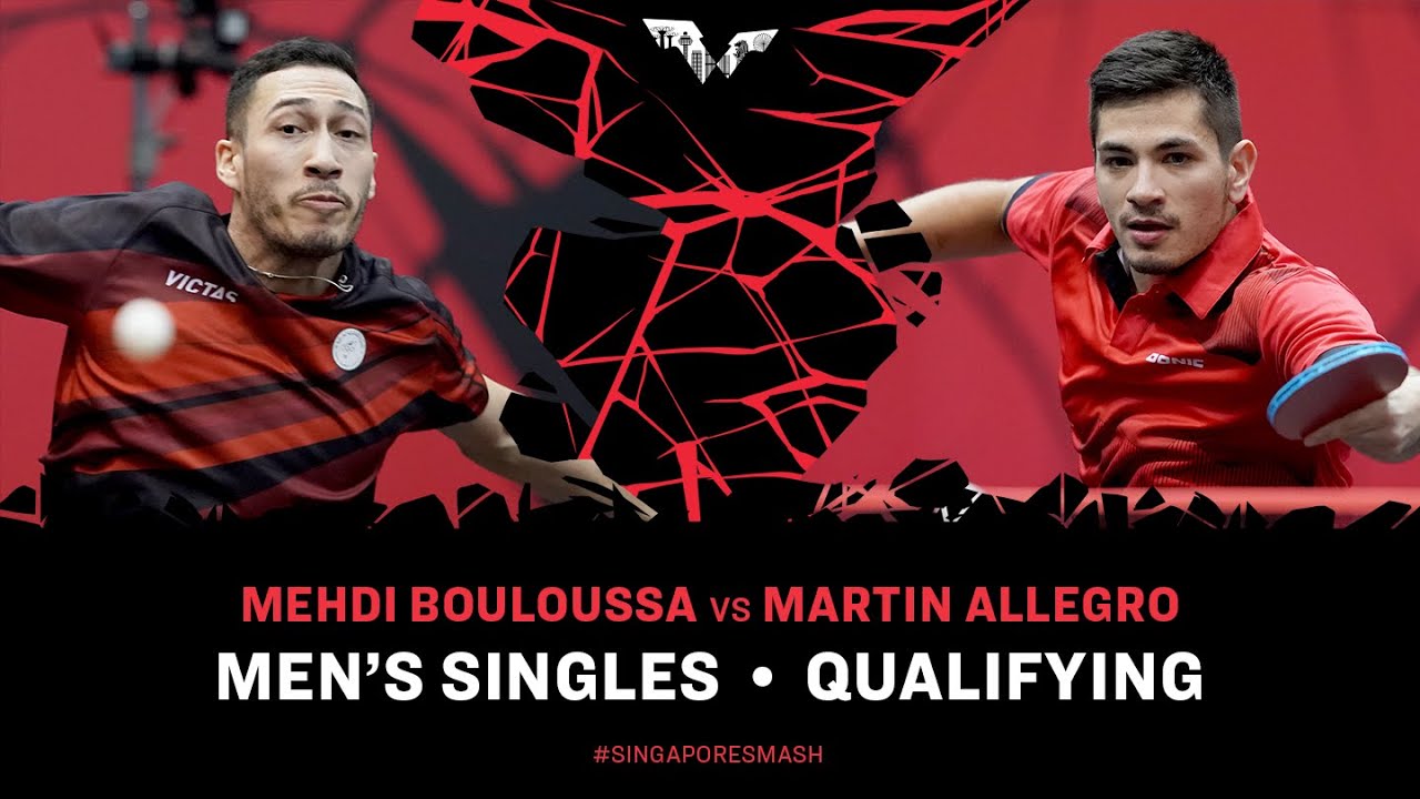 Mehdi Bouloussa vs Martin Allegro | MS Qual | Singapore Smash 2025