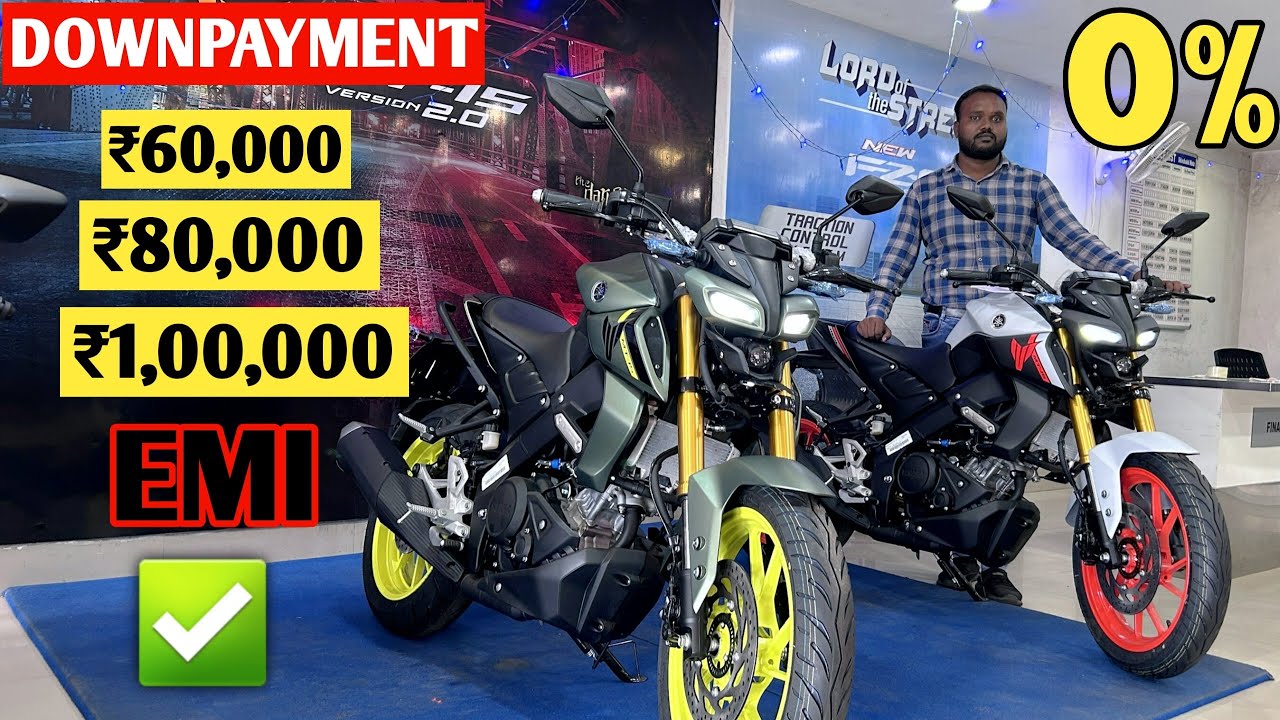 2024 Yamaha MT-15 Version 2.0 BS6 Finance EMI Document 😱|60k,80k Down Payment✔️|Easy Loan Details