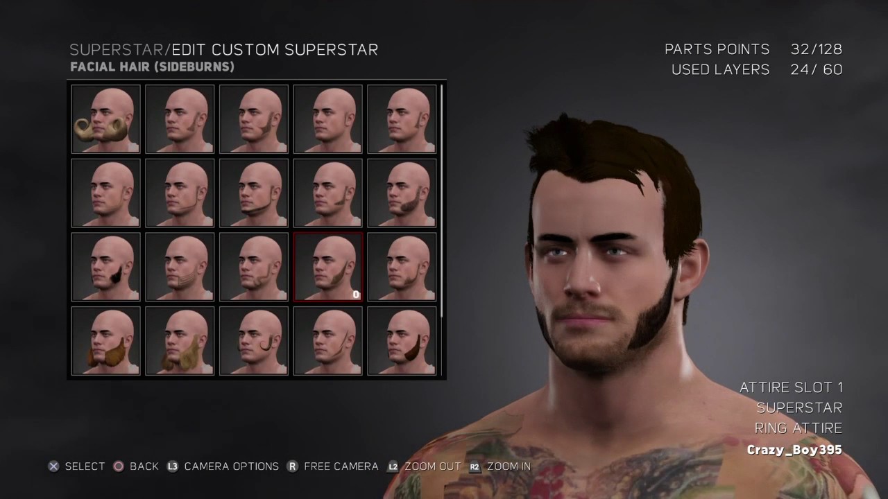 WWE 2K17 HOW TO MAKE CM PUNK
