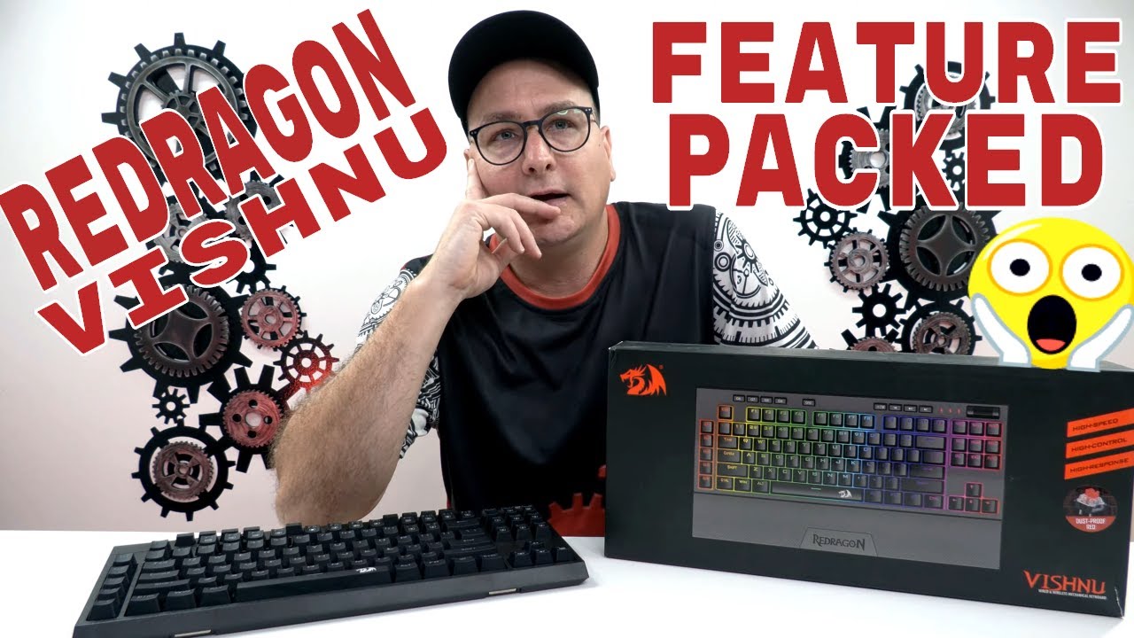 Redragon K 596 Vishnu TKL Review, SMALL PRICE BIG FEATURES!