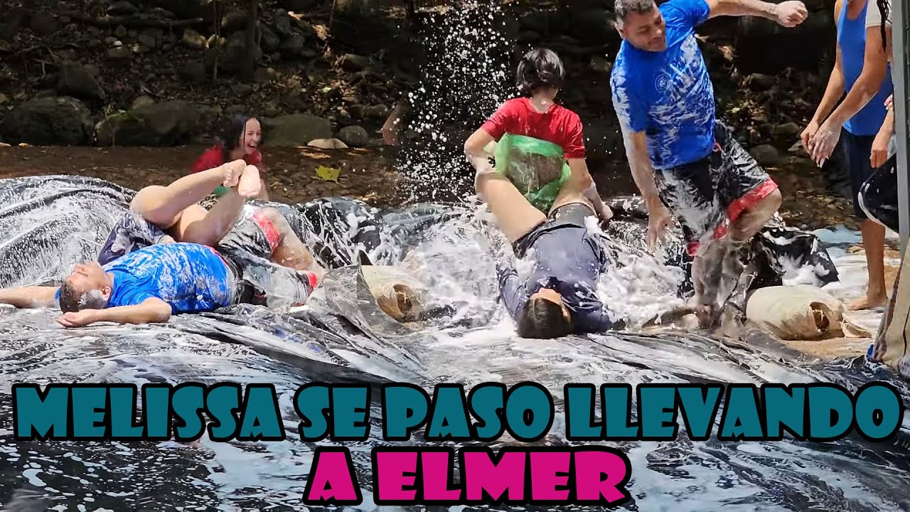 Elmer no pudo esquivar a melisa y se lo paso llevando