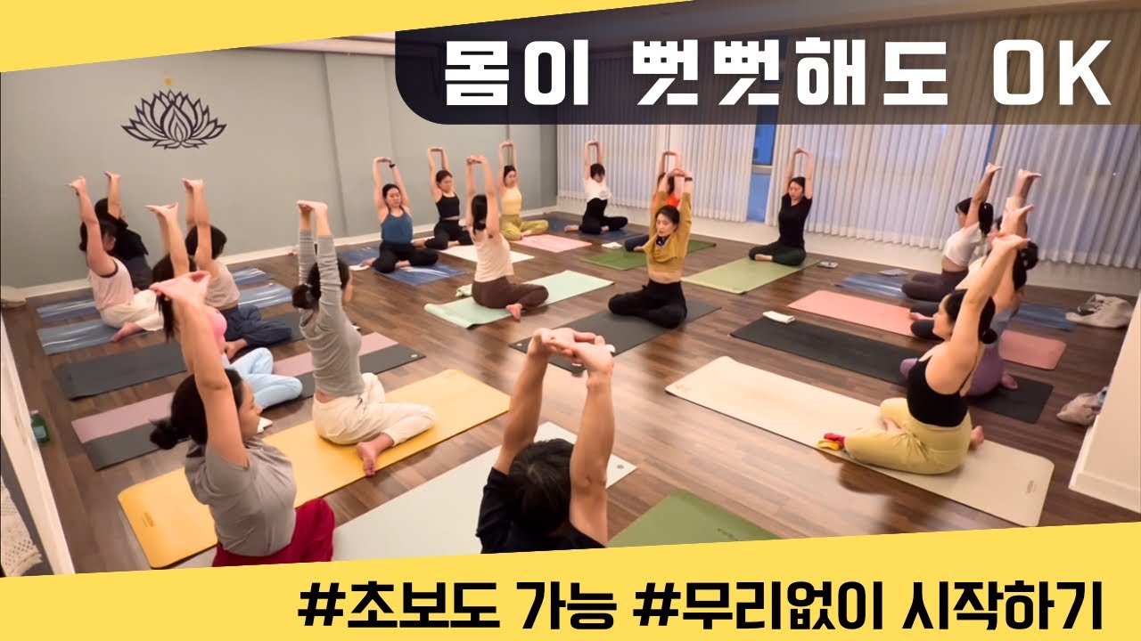 [엔젤요가] 몸이 뻣뻣해도 OK | 초보도 가능한 하타요가 | 요가엣홈