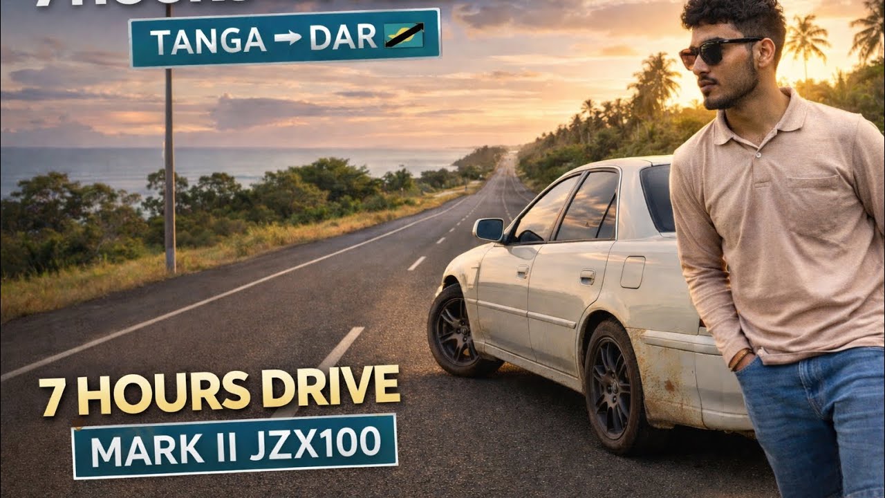 7 HOURS OF FREEDOM 🇹🇿 | Tanga To Dar Es Salaam In Mark II JZX100 (Epic Tanzania Roadtrip)