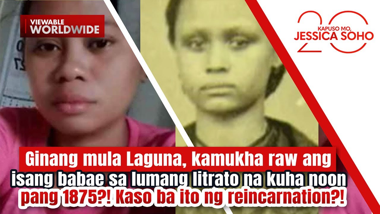 Ginang, kamukha raw ang babae sa lumang litrato na kuha noon pang 1875?! | Kapuso Mo, Jessica Soho