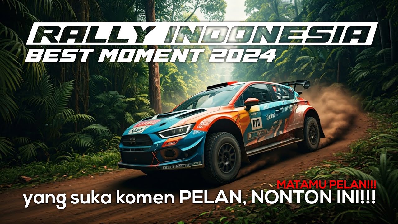THE BEST MOMENTS FROM RALLY INDONESIA 2024