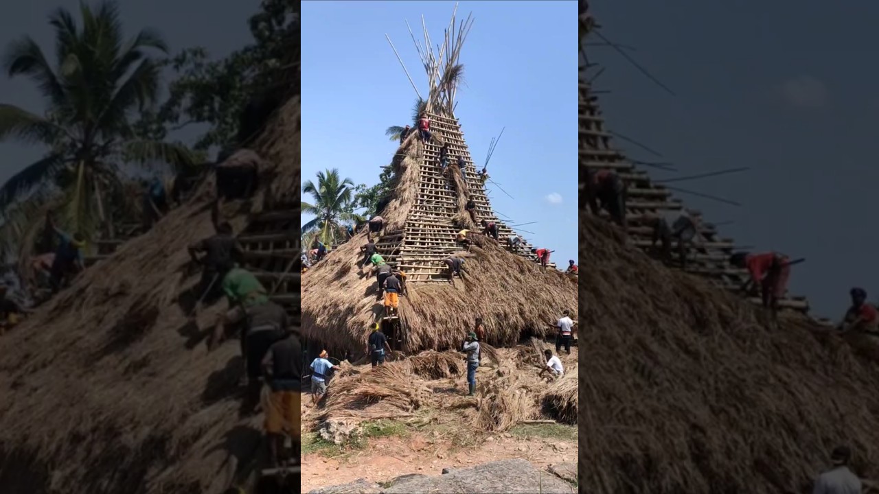 Pembuatan rumah adat sumba