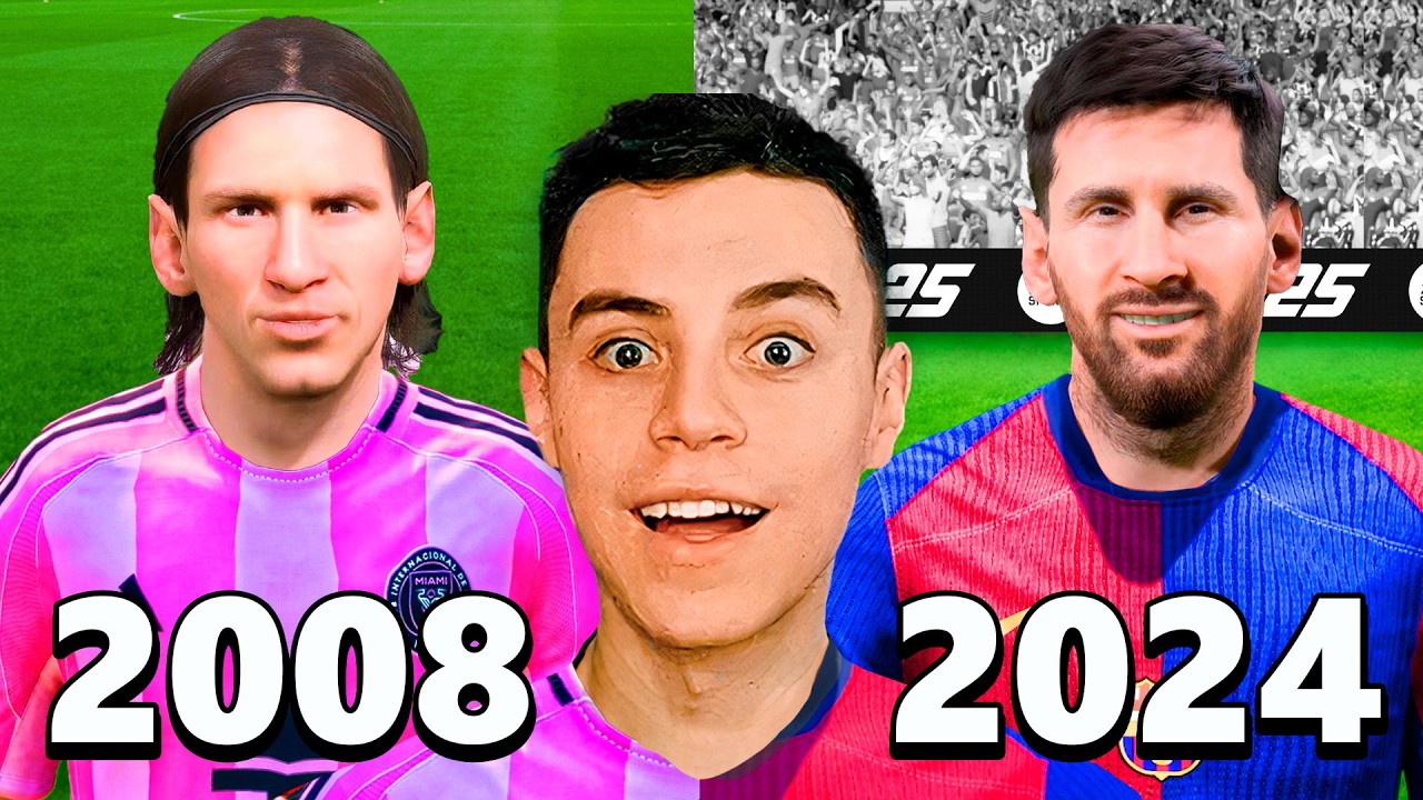 Puse la Carrera de Messi Al Reves