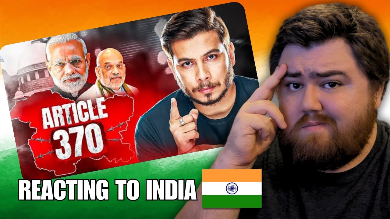 The History and Removal Of Article 370 - Nitish Rajput Reaction [India 🇮🇳]