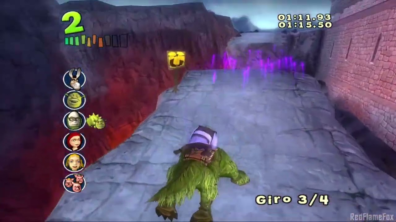 Shrek: Smash 'n' Crash [ITA PS2] - 12 - Castello del Drago