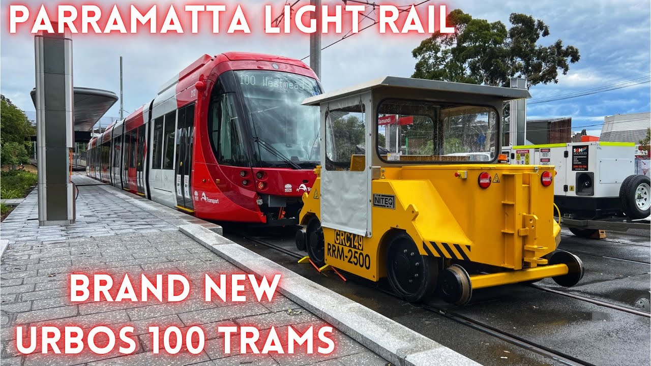 Parramatta Light Rail Vlog 9: First of Brand New CAF Urbos 100’s Have Arrived