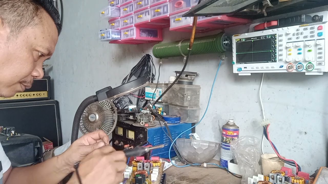 power RDW FA 16000 lampu indikator clip nya menyala