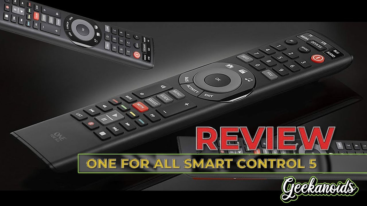 Обзор пульта дистанционного управления One For All Smart Control 5