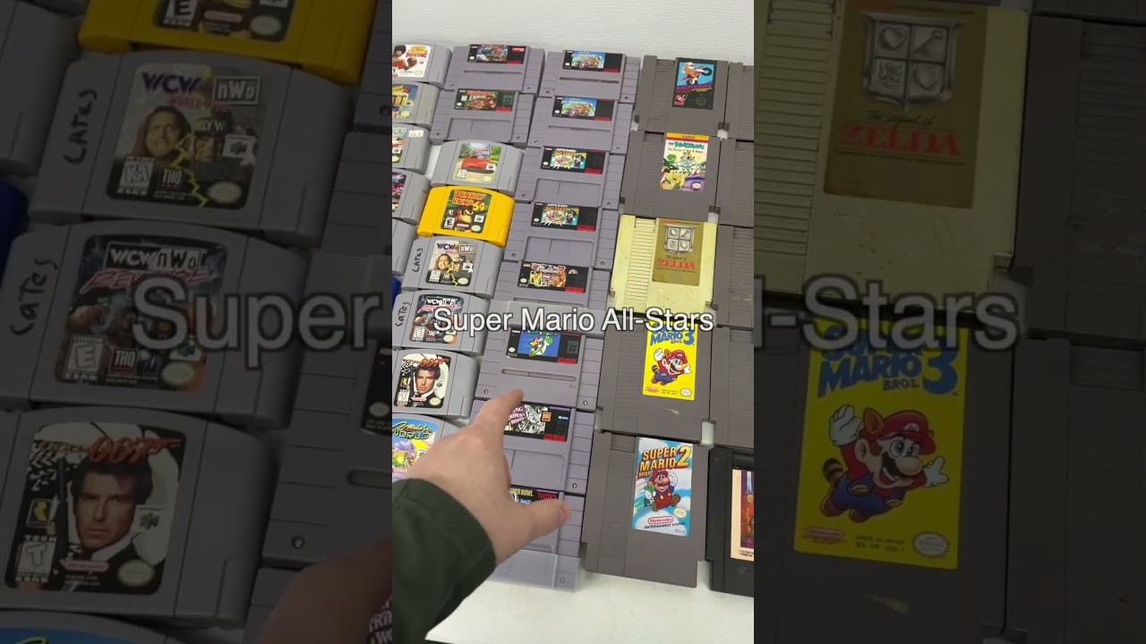 I Found a Suitcase of Retro Games at a Yard Sale