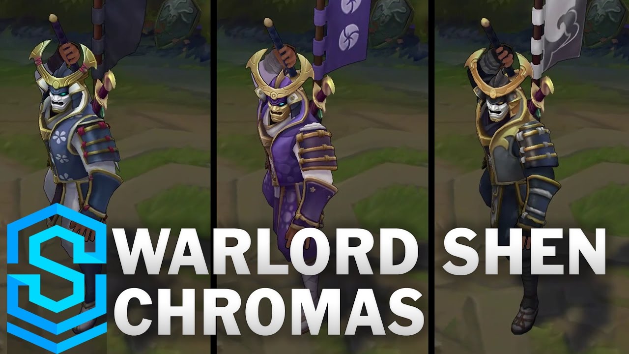Warlord Shen Chroma Skins