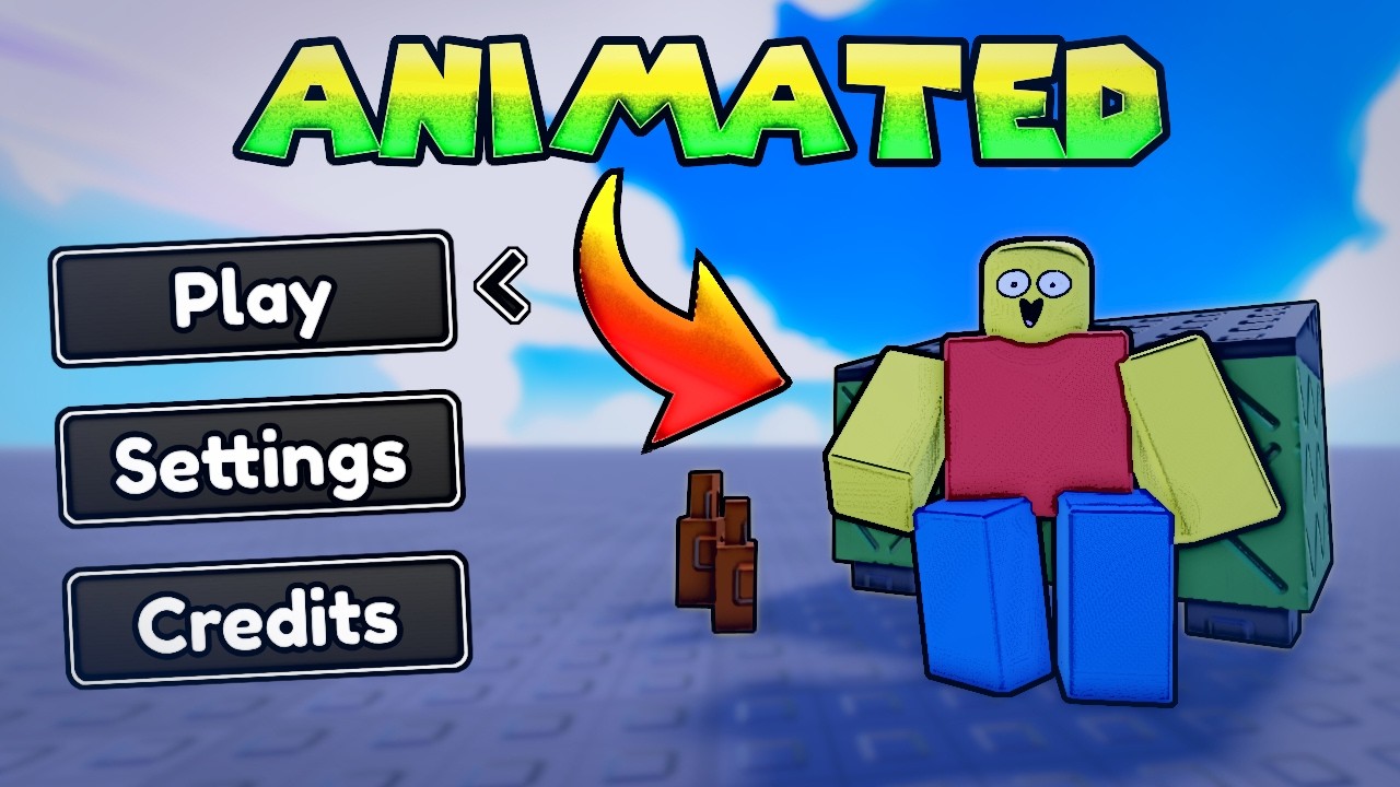 Upgrade Your Roblox Main Menu with Character Animations