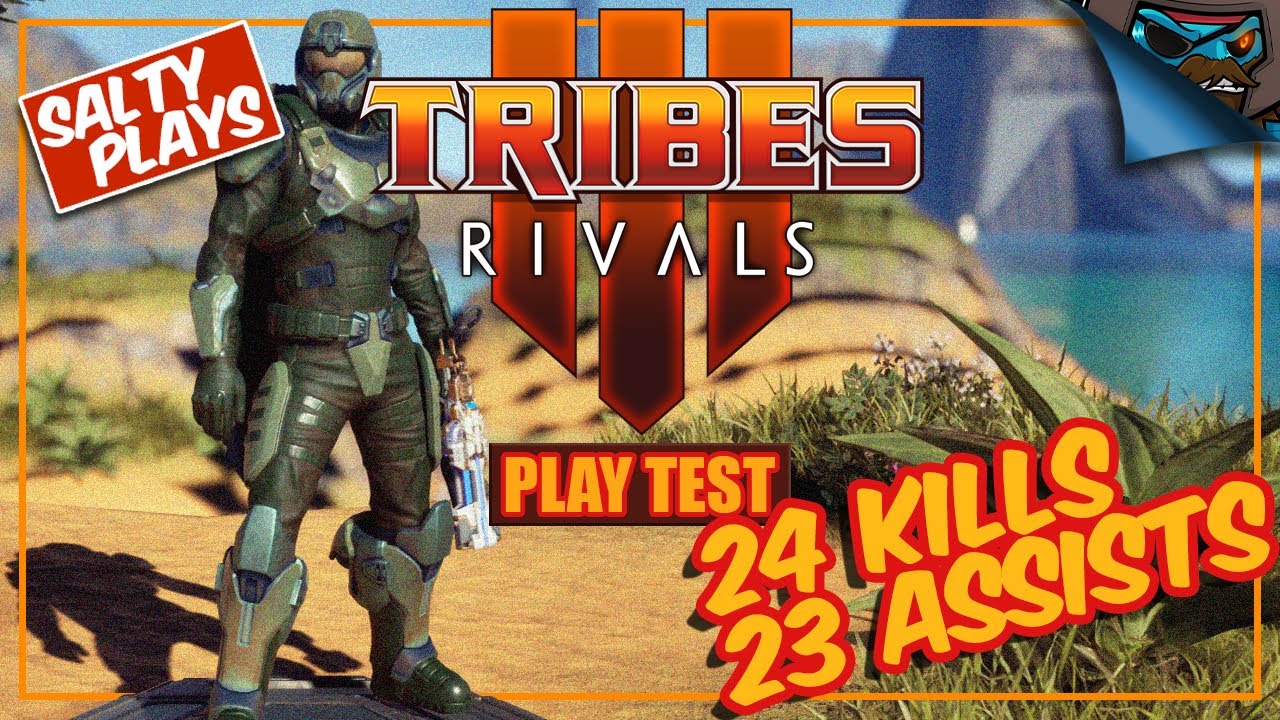 24 Kills 23 Assists - TRIBES 3 RIVALS Closed Alpha Playtest - Defensive Gameplay [LOW COMMENTARY]