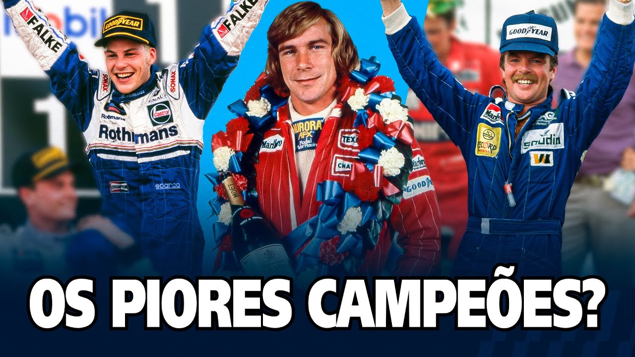 HUNT, ROSBERG? Quem São os CAMPEÕES com Menos Vitórias na Fórmula 1 #f1 #racing