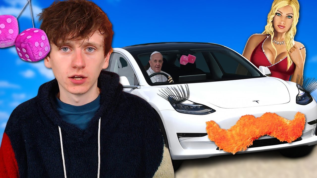 I bought my Tesla the WORST car accessories I could find