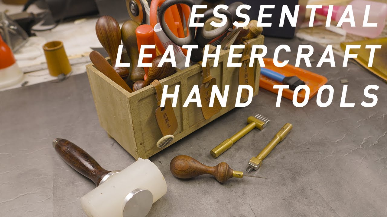 The ESSENTIAL Leathercraft Tools