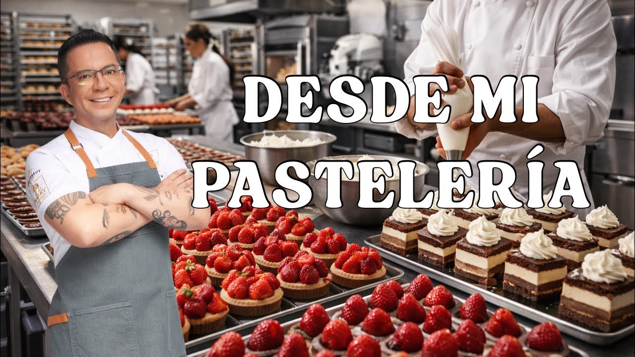 Preparando Entremets para 14 de Febrero