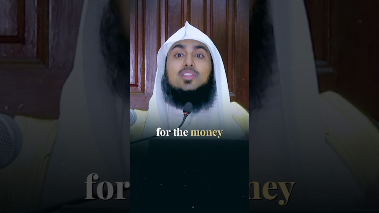 We must keep money in our hands, not in our hearts. || #islamicreminder