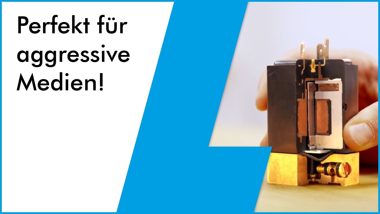 Magnetventil für extreme Bedingungen: Bürkert Serie 330 – robust, korrosionsfrei, langlebig