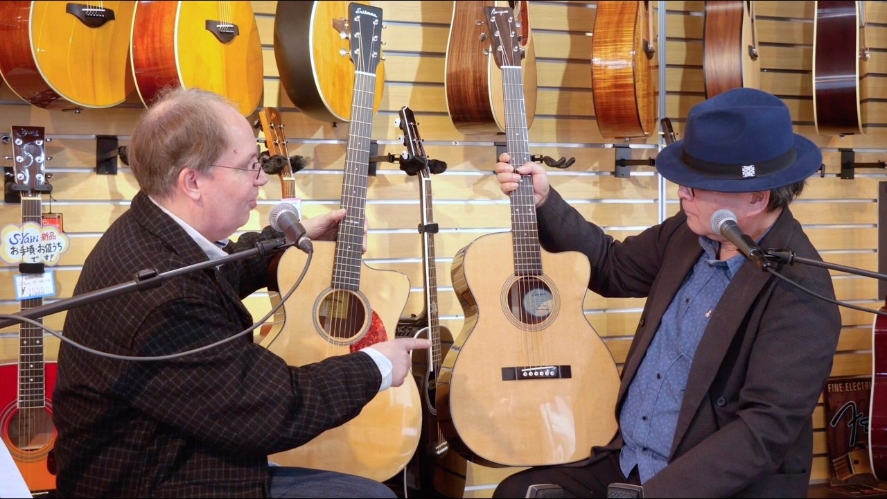 Bourgeois Downeast Soloist Launch Edition & Eastman E1 OMCE-SP with Hiroshi Araki
