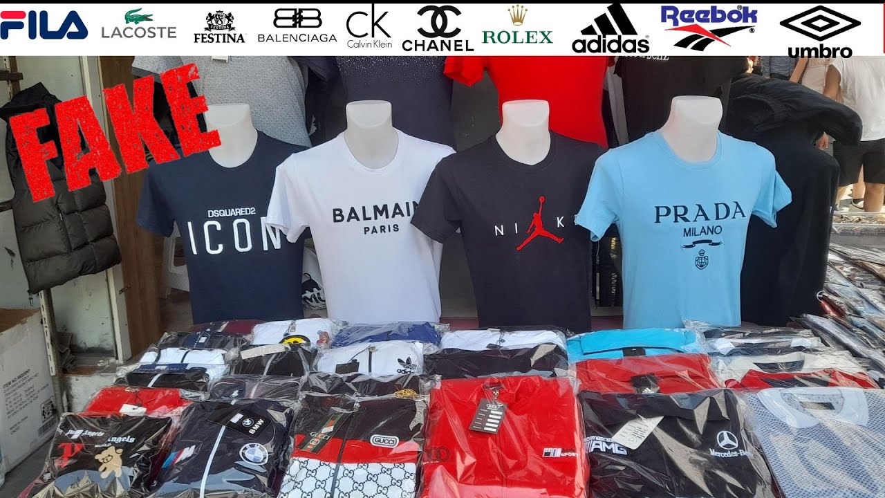Marché de la contrefaçon Istanbul. Fake market, nouvelle vidéo