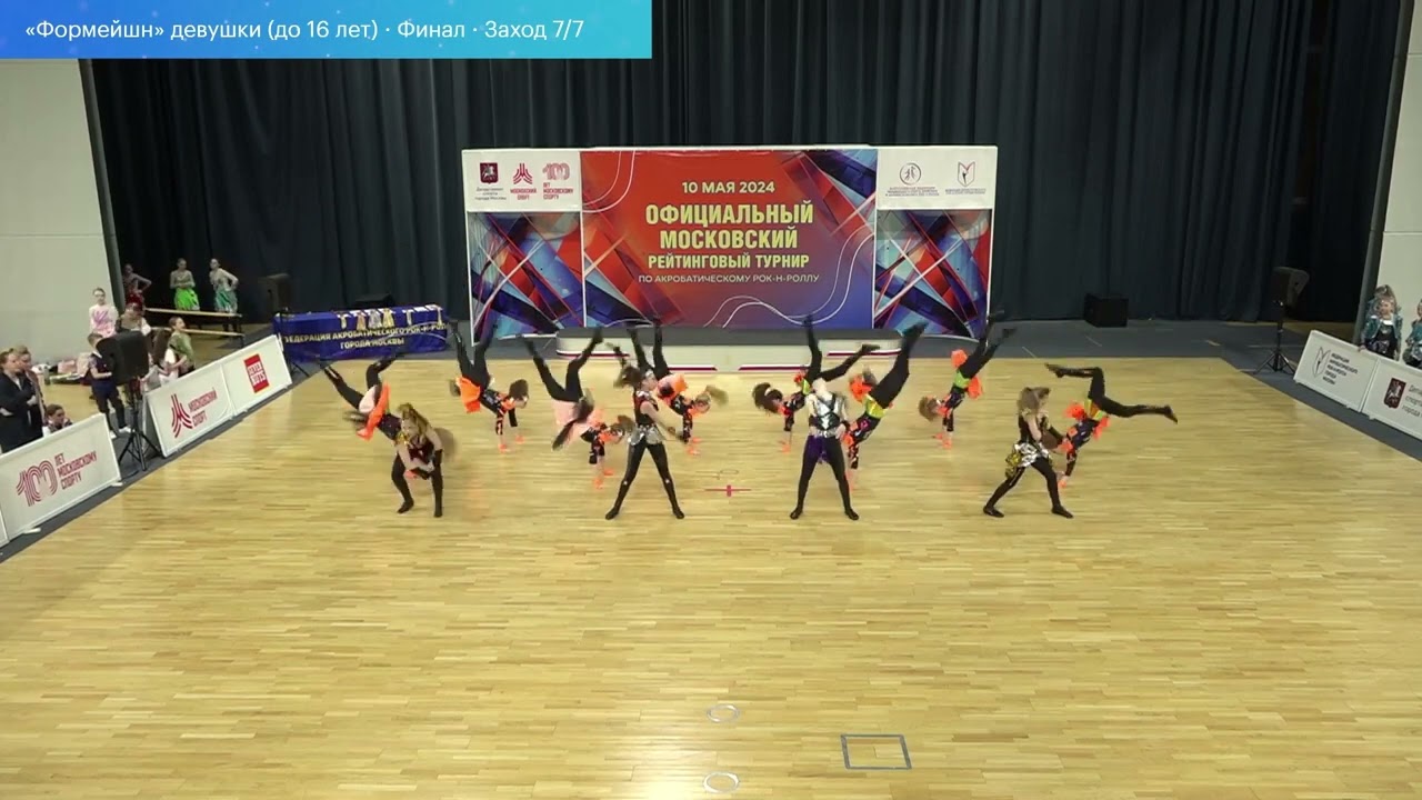 2024 05 10 Акробатический рок-н-ролл. Puzzle (Триумф). Москва. Финал, 1 место