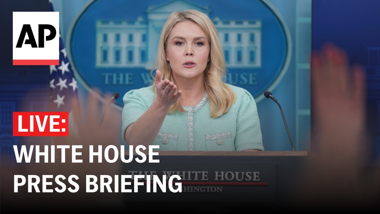 LIVE: White House press briefing
