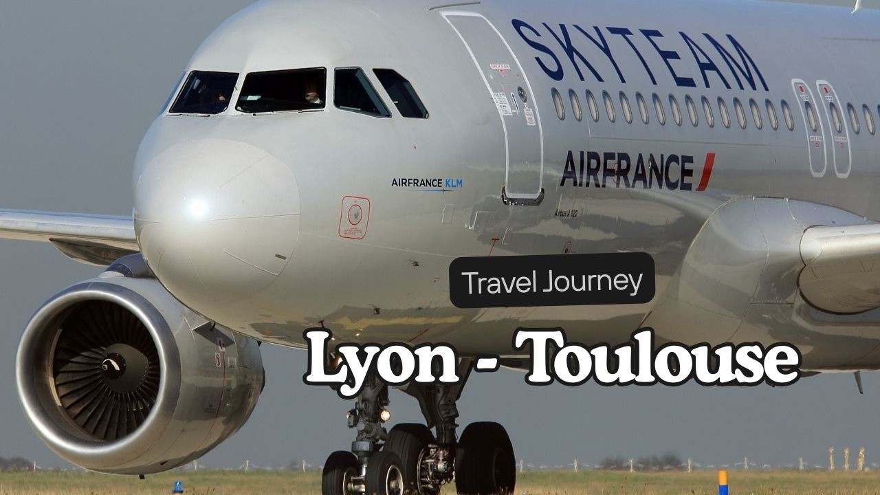 Lyon - Toulouse | Air France A320 | Night Flight | MSFS 2024