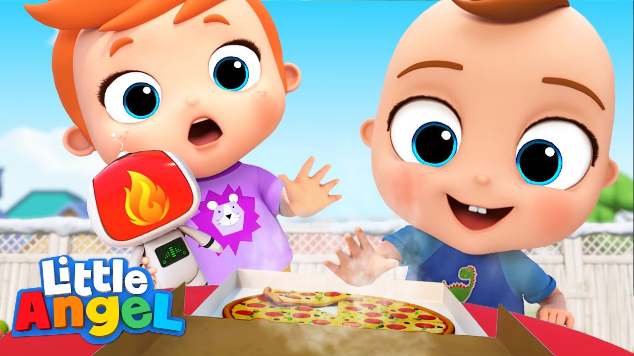 Be Careful it&rsquo;s Hot Baby John | Good habits | Kids Songs & Nursery Rhymes Little Angel