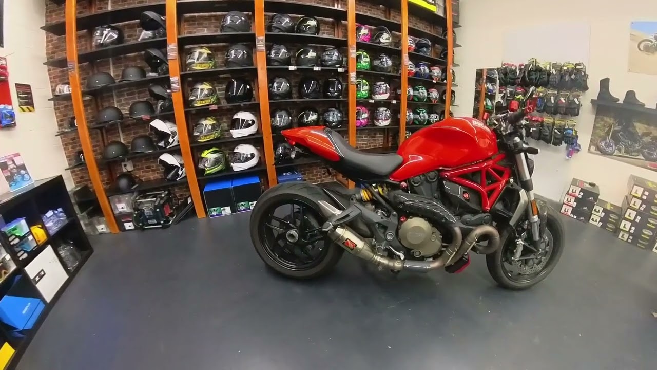 Competition Werkes Exhaust Sound on Ducati Monster 1200
