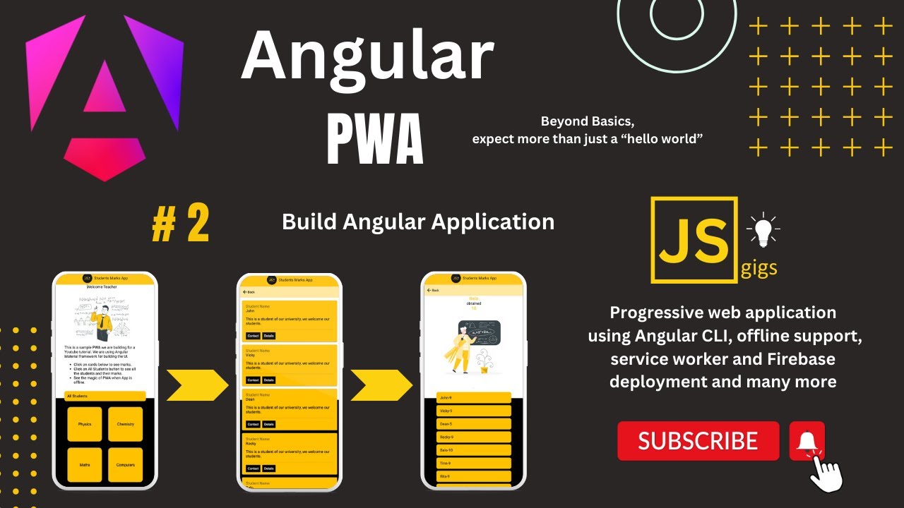 Building a Progressive Web App with Angular Material: A Comprehensive Tutorial Series