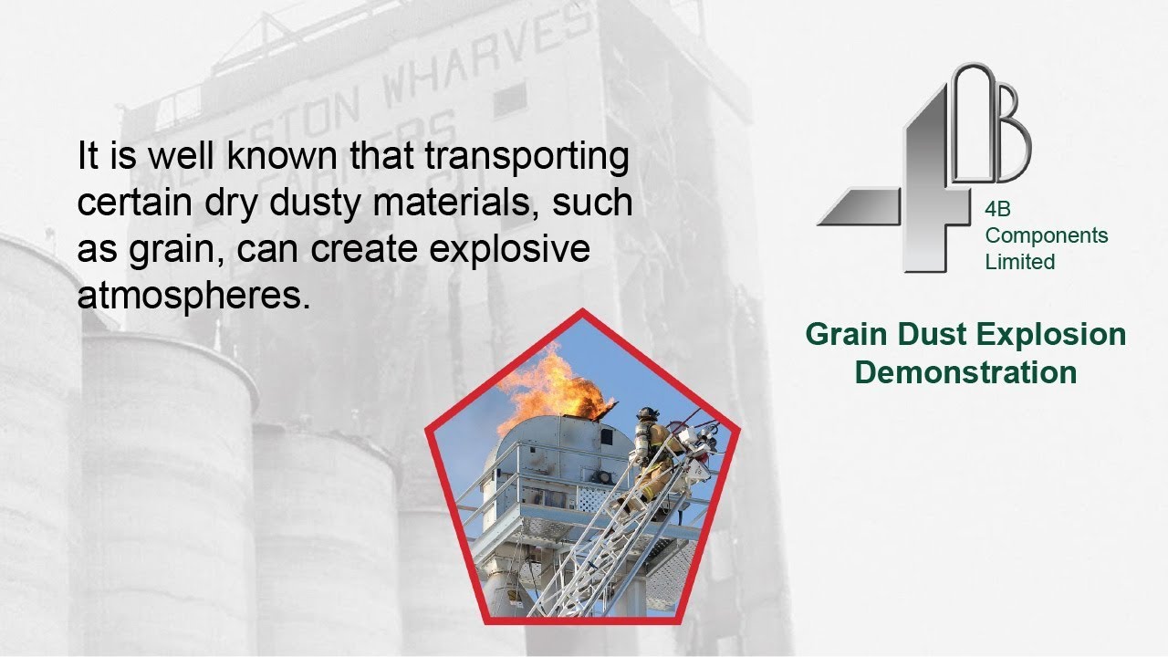 Grain Dust Explosion Demonstration