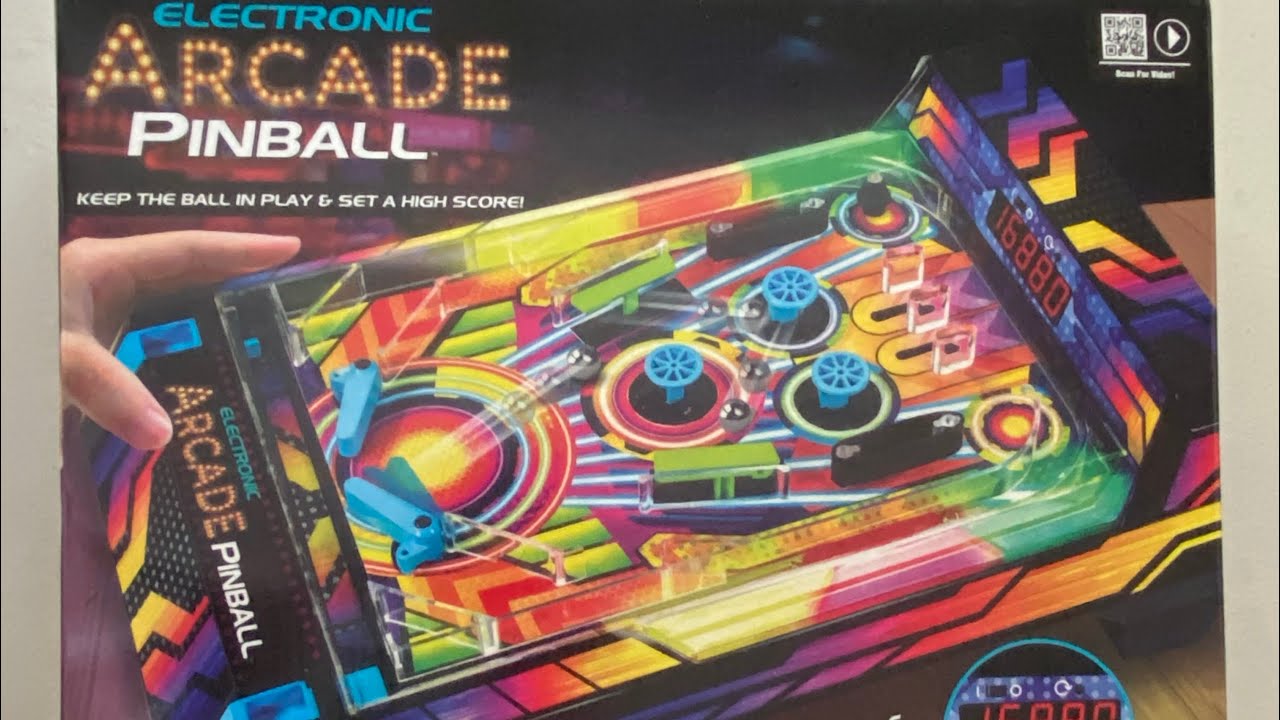 Testing Electronic Arcade Pinball!