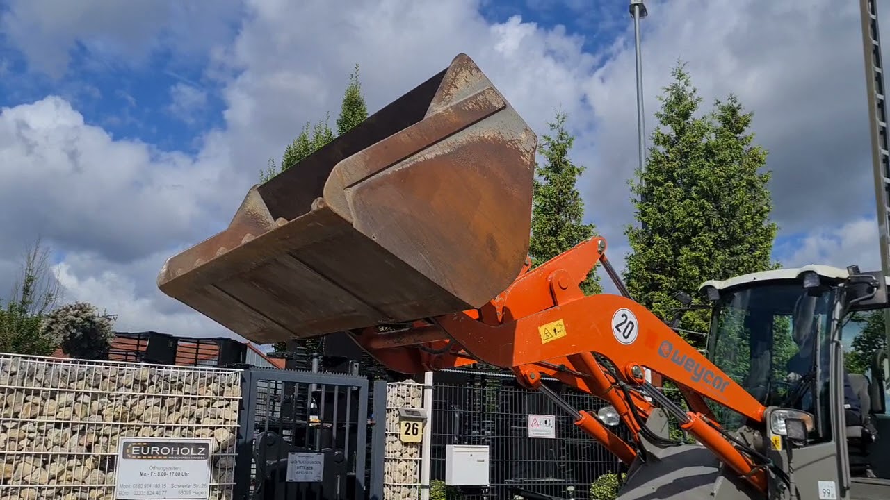 Radlader Atlas 85 e Schaufel 1.3 cbm nur 2170 Bh GG 7400 kg