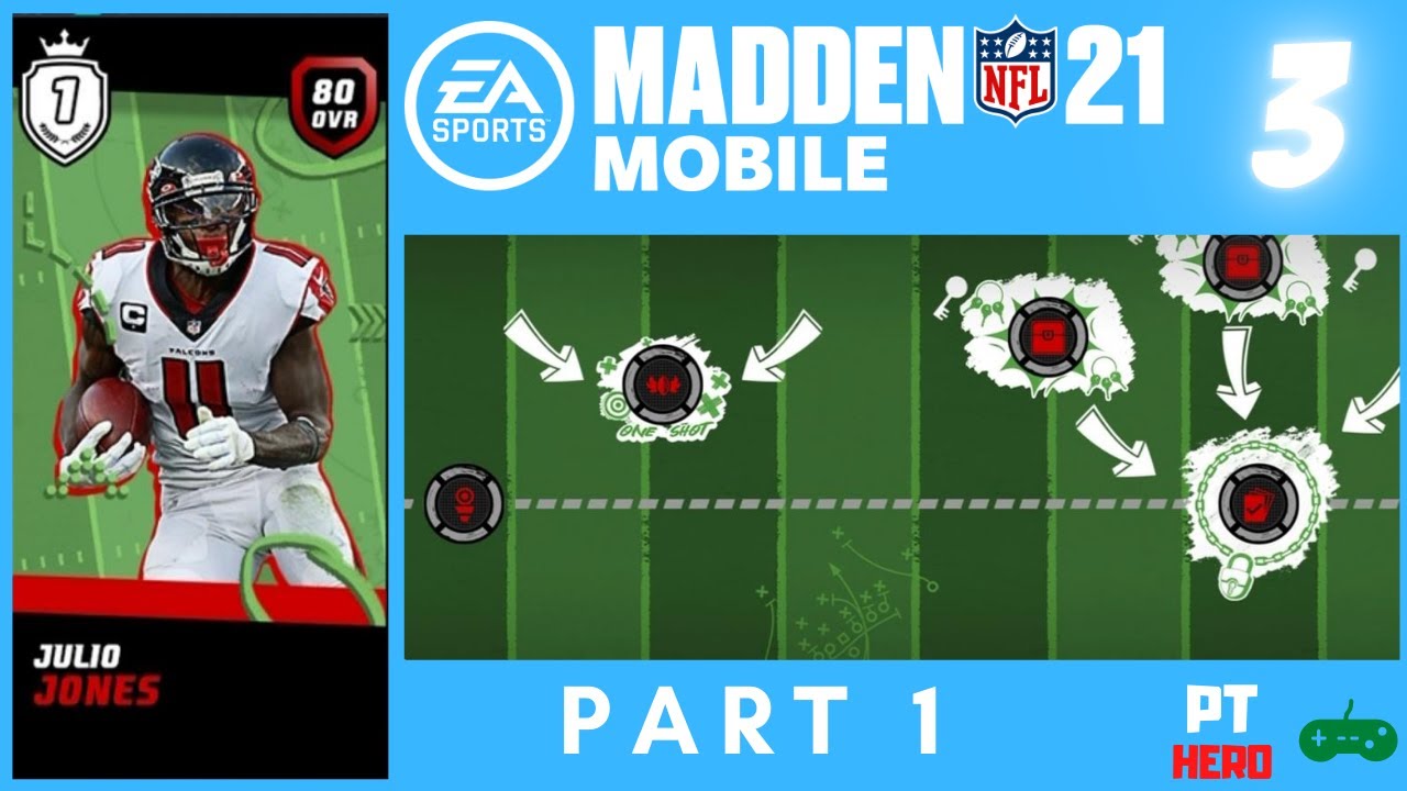 MASTERS SERIES: JULIO JONES (PART 1) || PTHero PLAYS - MADDEN NFL 21 MOBILE (EP03)