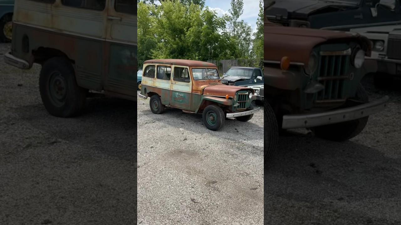 1957 Willys Jeep Station Wagon, another classic car ! #willysjeep #stationwagon #jeep #classiccar