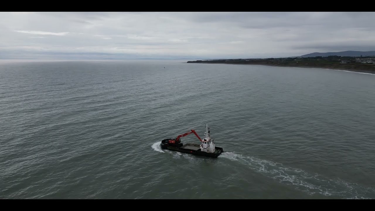 Kilkeel Fishing Harbour in 4k