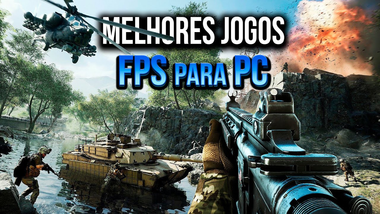 🥇OS 40 MELHORES JOGOS FPS ONLINE DE PC PARA SE JOGAR EM 2026