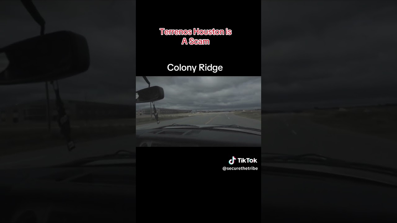 Colony Ridge Known as Terrenos Houston Scams immigrants using social media marketing. #scambuster