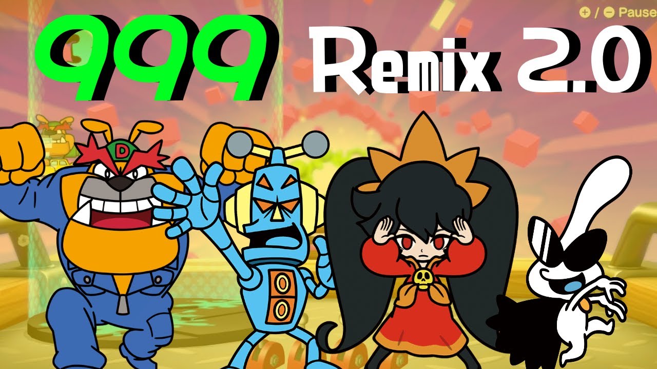 WarioWare: Get It Together! - Remix 2.0 - Limited Crew - Score: 999 (Tied WR)