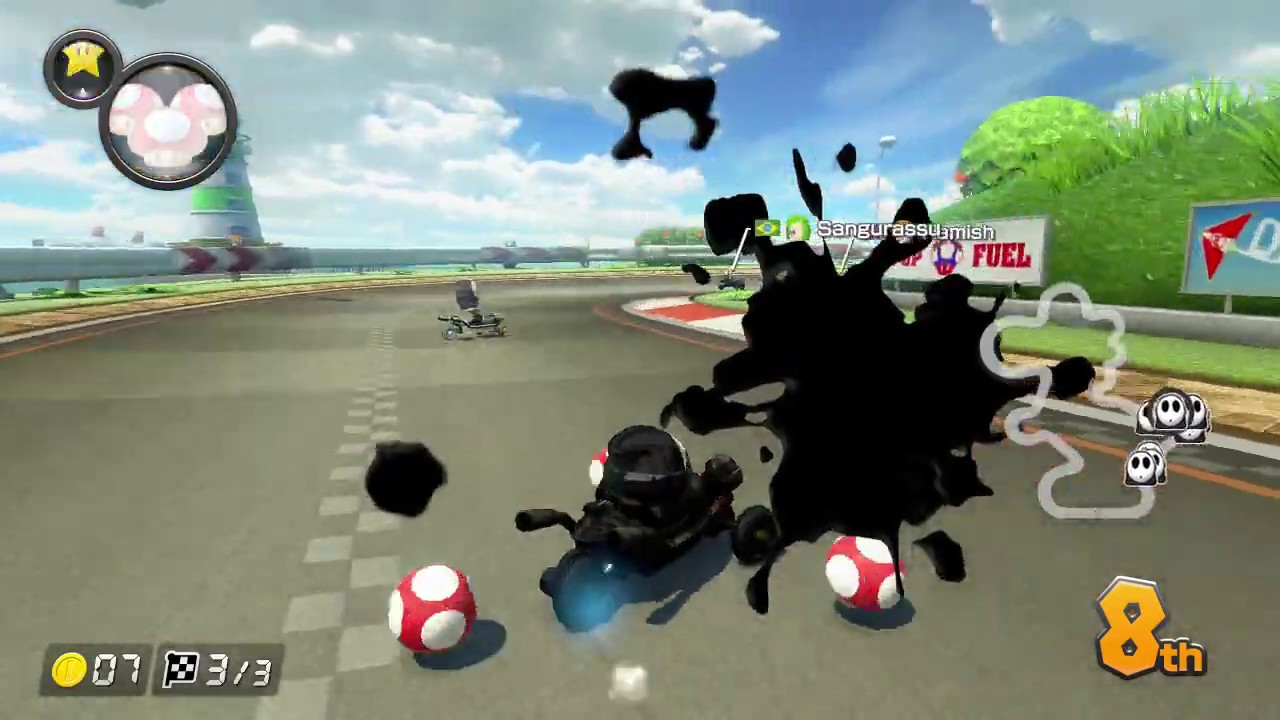 Mario Kart 8 Deluxe - BLACK SHY GUY FROOM