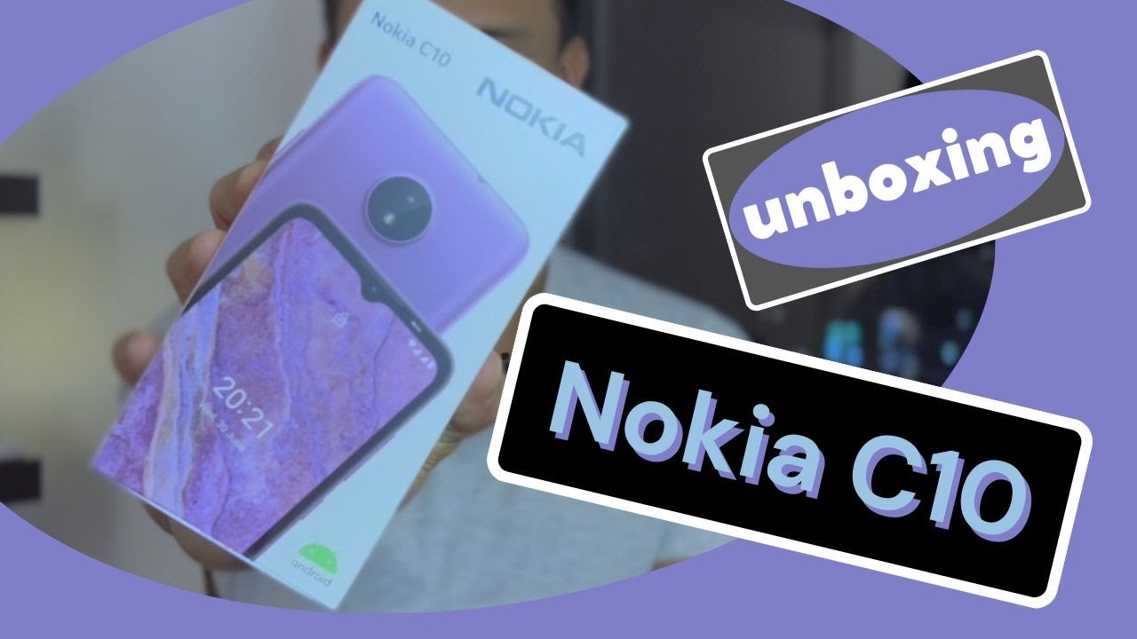Распаковка: бюджетный смартфон Nokia C10