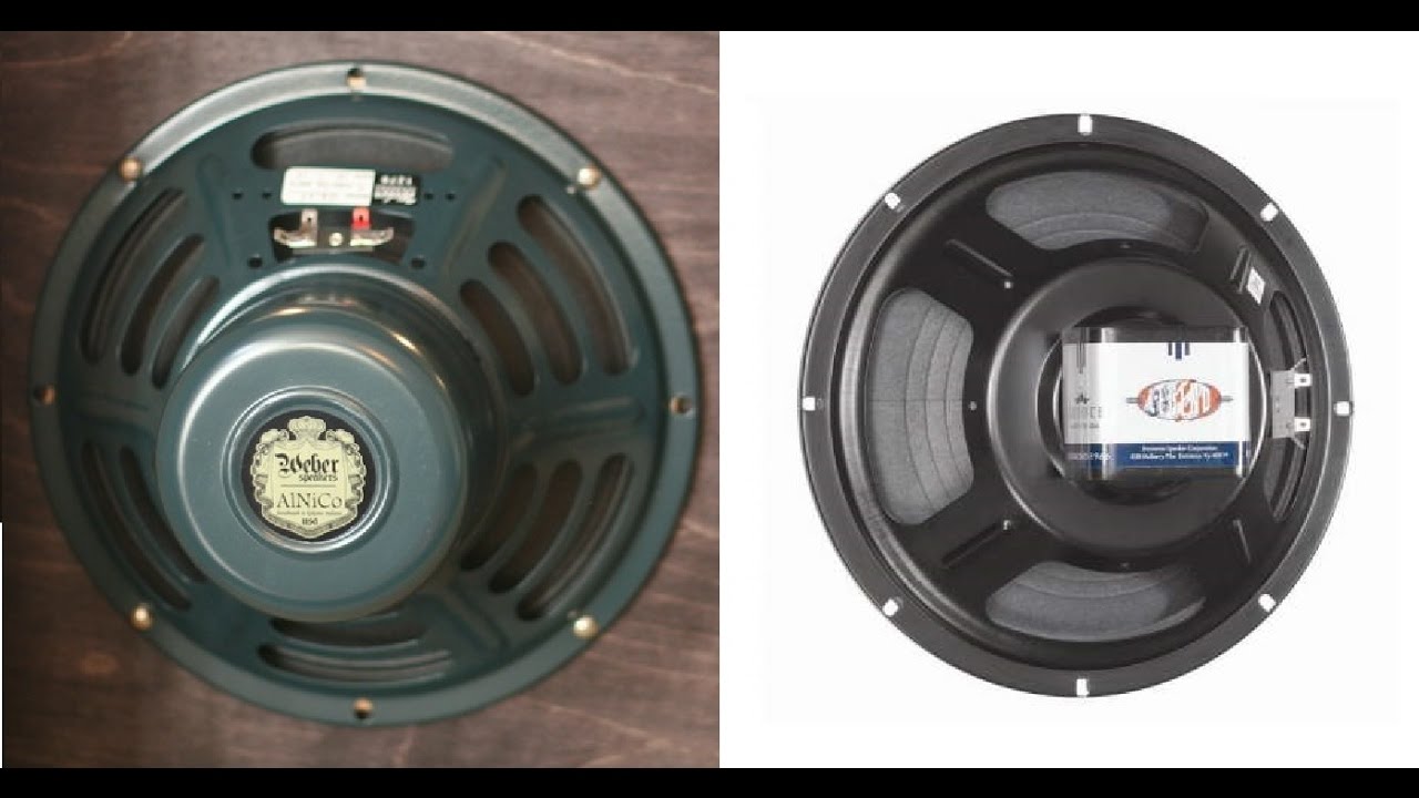 Eminence Legend 1028k vs Weber 10a125